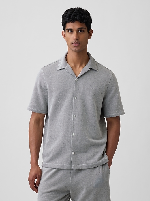 Image number 1 showing, Adult French Terry Vacay Shirt in Standard Fit