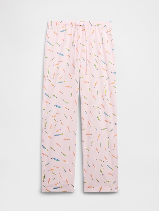 Image number 4 showing, Poplin PJ Pants