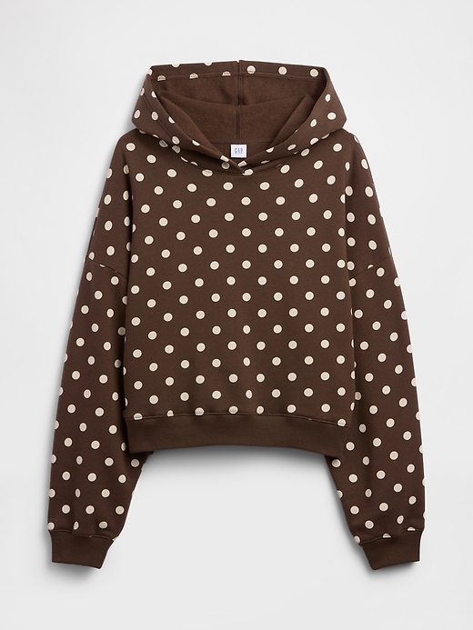 Image number 5 showing, Relaxed Gap Mini-Logo Cropped Hoodie