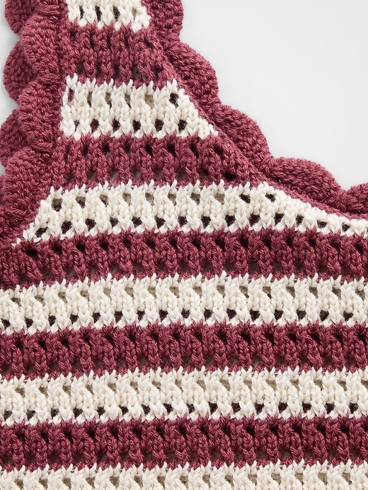 Image number 4 showing, Crochet Scoopneck Tank Top