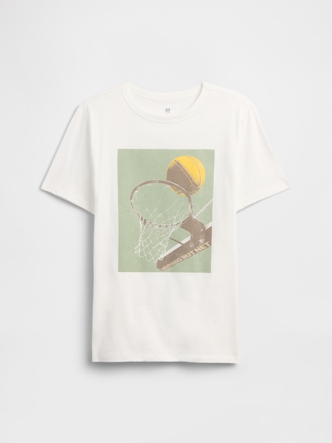Kids Basketball Graphic T-Shirt