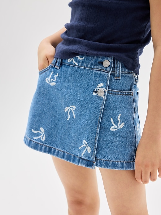 Image number 4 showing, Kids Denim Skort
