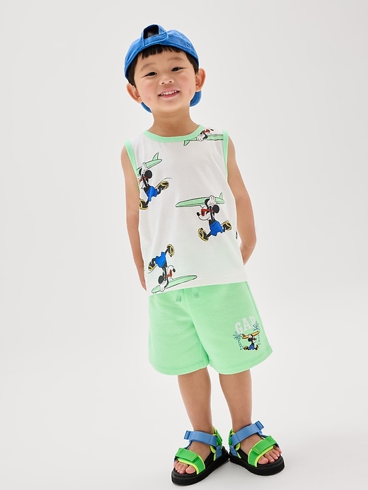 Image number 4 showing, babyGap × Disney Mickey Mouse Two-Piece Outfit Set