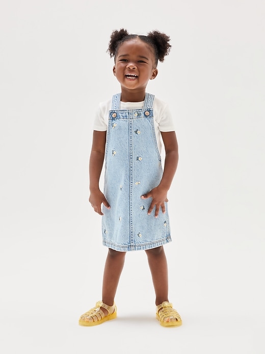 Image number 4 showing, babyGap Denim Skirtall