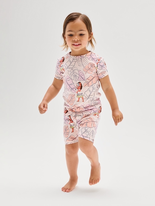 Image number 4 showing, Kids & babyGap × Disney Moana Print PJ Set