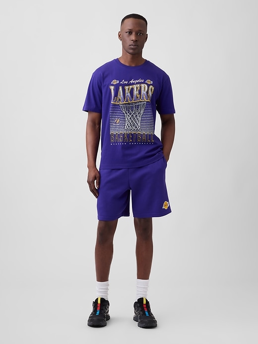 Image number 3 showing, Adult NBA Los Angeles Lakers Relaxed Graphic T-Shirt