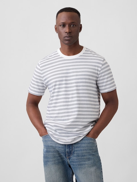 Everyday Soft Stripe Crewneck T-Shirt