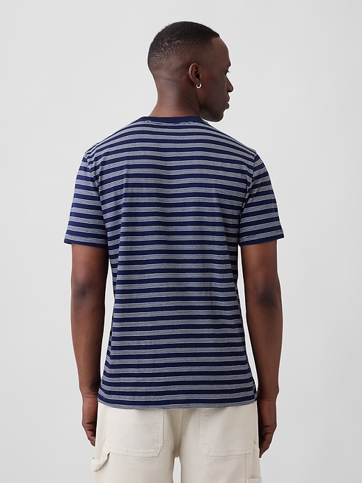 Image number 2 showing, Everyday Soft Stripe Crewneck T-Shirt