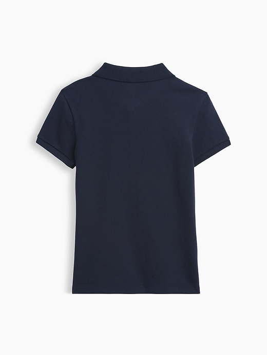 Image number 2 showing, Kids Uniform Stretch Pique Polo Shirt