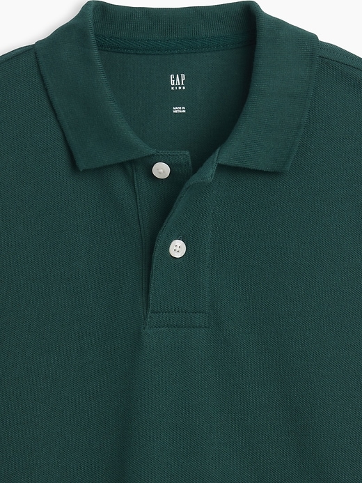 Image number 3 showing, Kids Pique Polo Shirt