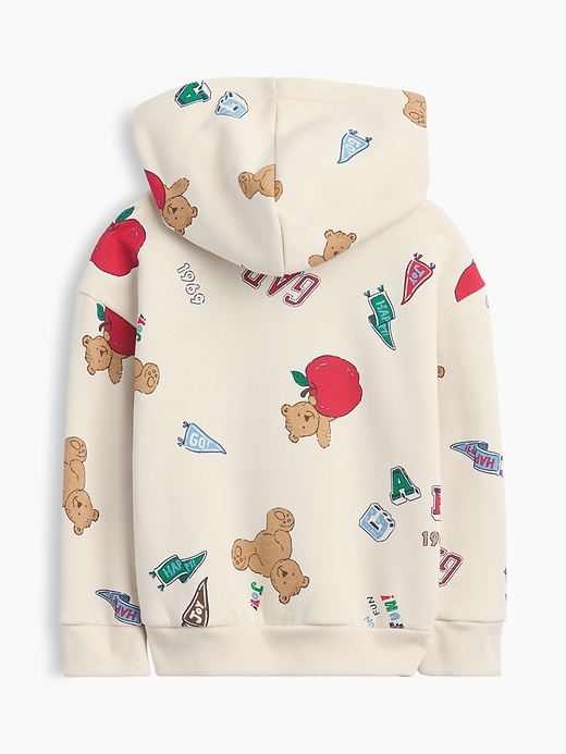 Image number 2 showing, babyGap Relaxed Print Logo Zip Hoodie