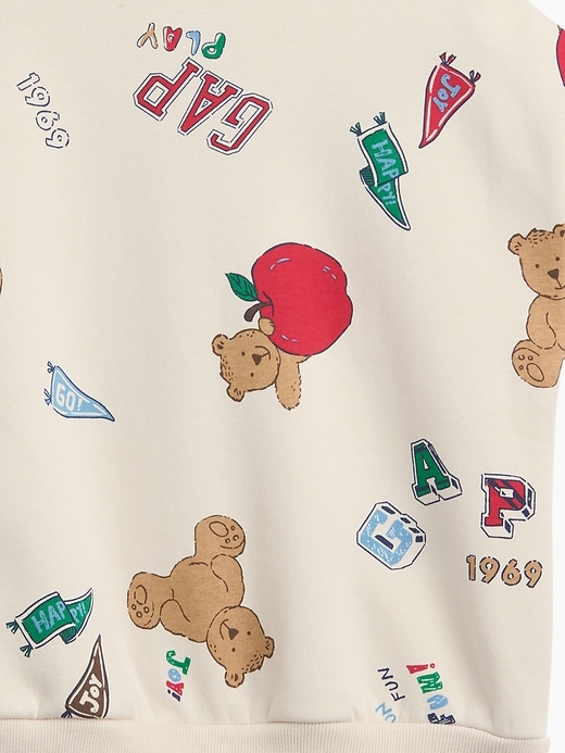 Image number 3 showing, babyGap Relaxed Print Logo Zip Hoodie