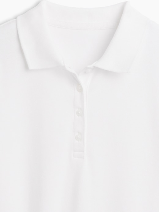 Image number 3 showing, Kids Uniform Stretch Pique Polo Shirt