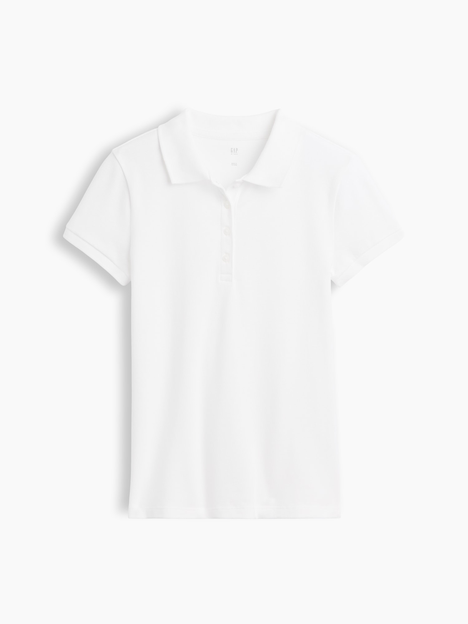 Kids Uniform Stretch Pique Polo Shirt