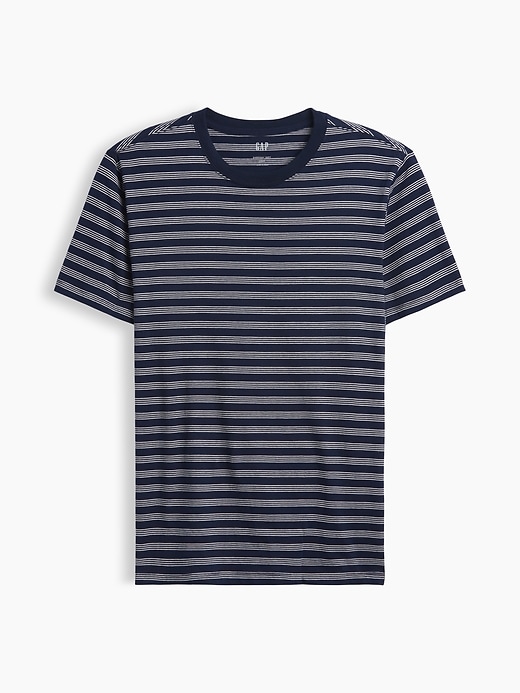 Image number 5 showing, Everyday Soft Stripe Crewneck T-Shirt