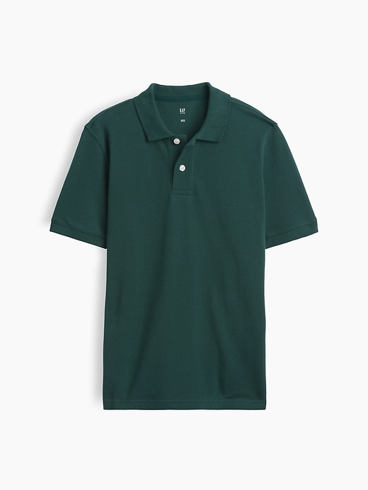 Image number 1 showing, Kids Pique Polo Shirt