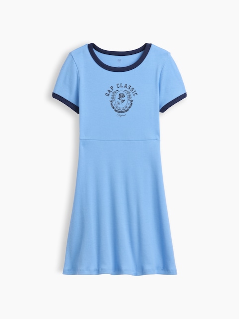 Kids Ribbed Dress