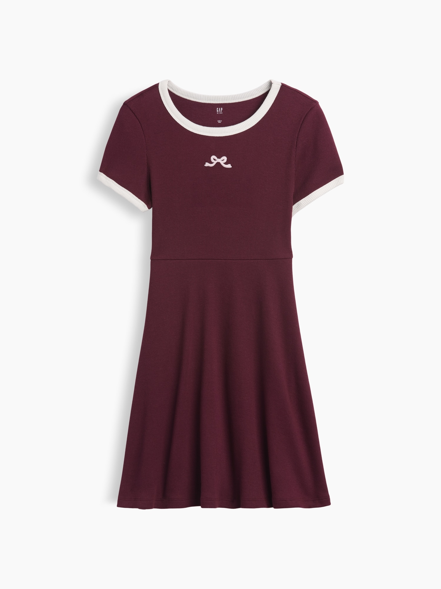 Kids Ribbed Dress