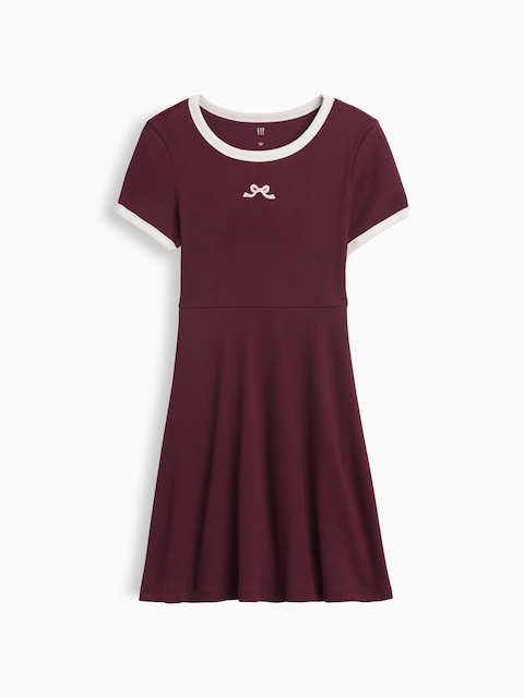 Kids Ribbed Dress