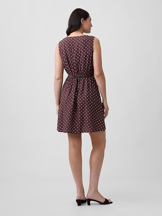 Image number 5 showing, Sleeveless V-Neck Mini Dress