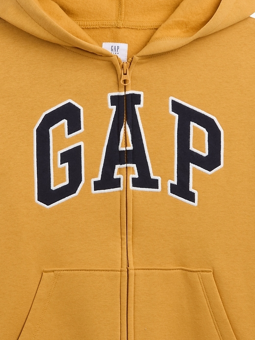 Image number 3 showing, Kids Relaxed Gap Logo Zip Hoodie