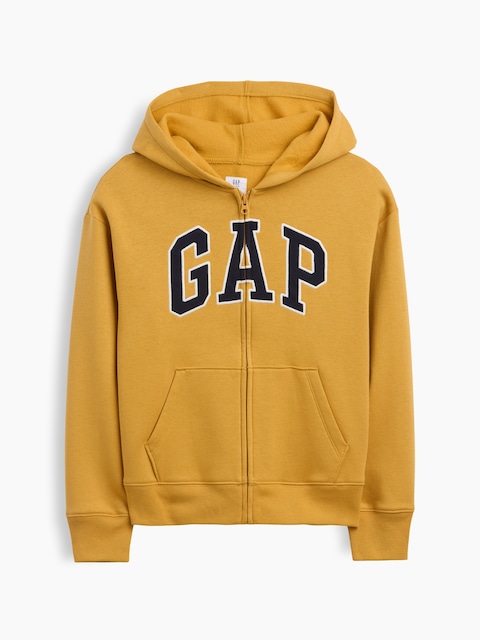 Kids Relaxed Gap Logo Zip Hoodie