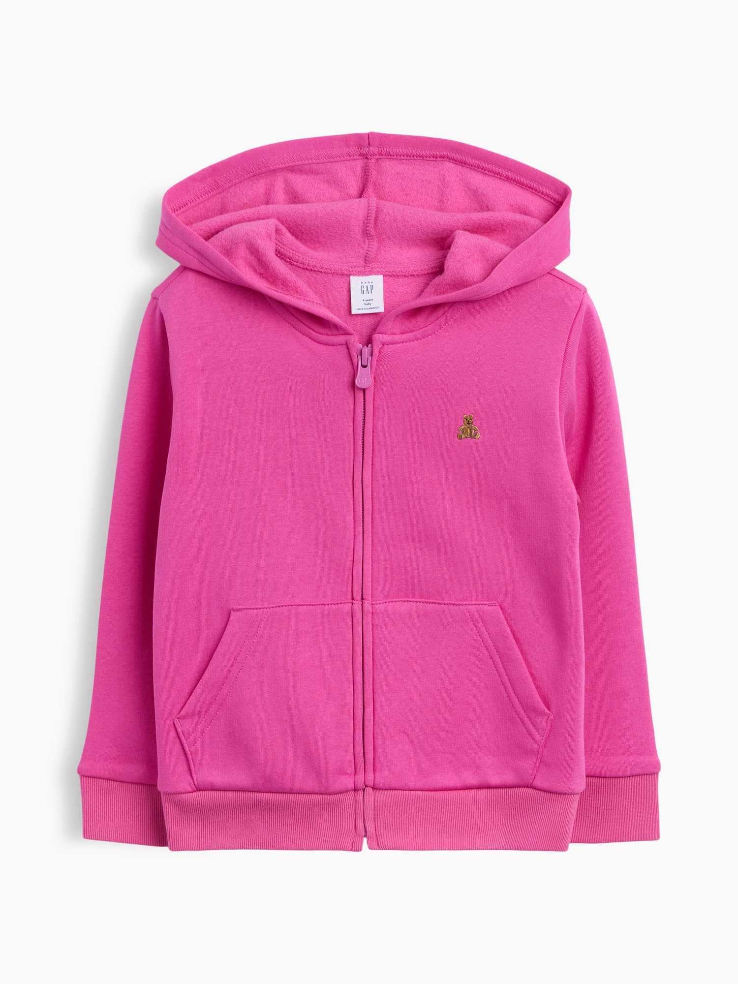 babyGap Fleece Zip Hoodie