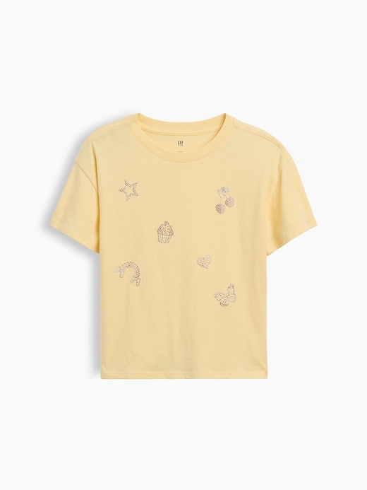 Image number 1 showing, Kids Oversized Graphic T-Shirt