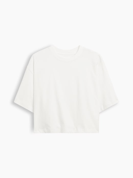 Image number 5 showing, Relaxed Cropped Crewneck T-Shirt