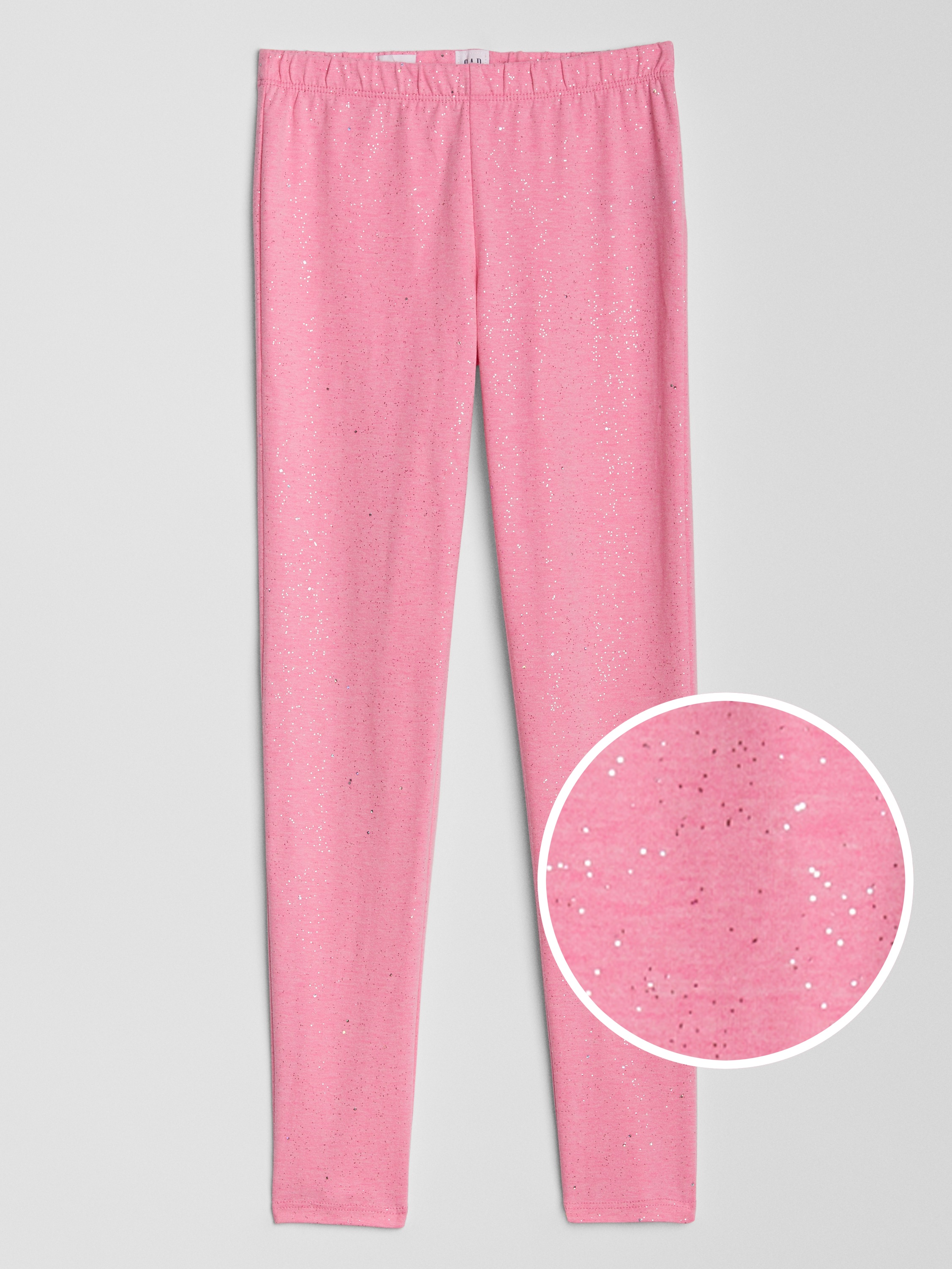 Kids Sparkle Leggings in Stretch Jersey