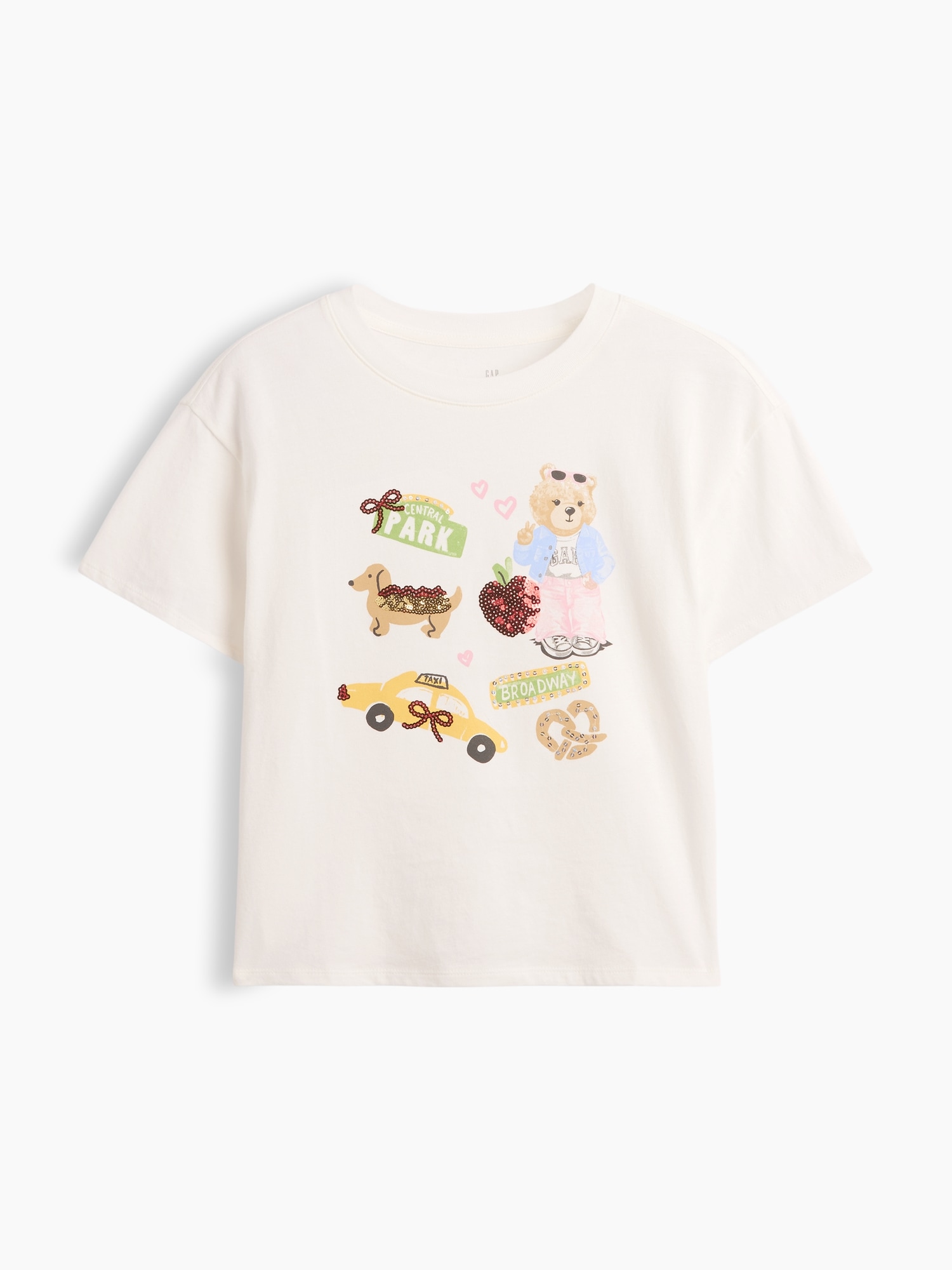 Kids Oversized Graphic T-Shirt