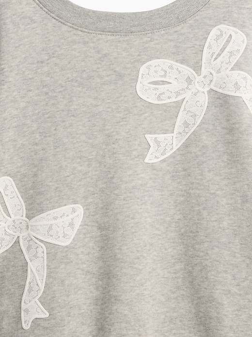 Image number 3 showing, Kids Relaxed Wedge Crewneck Sweatshirt