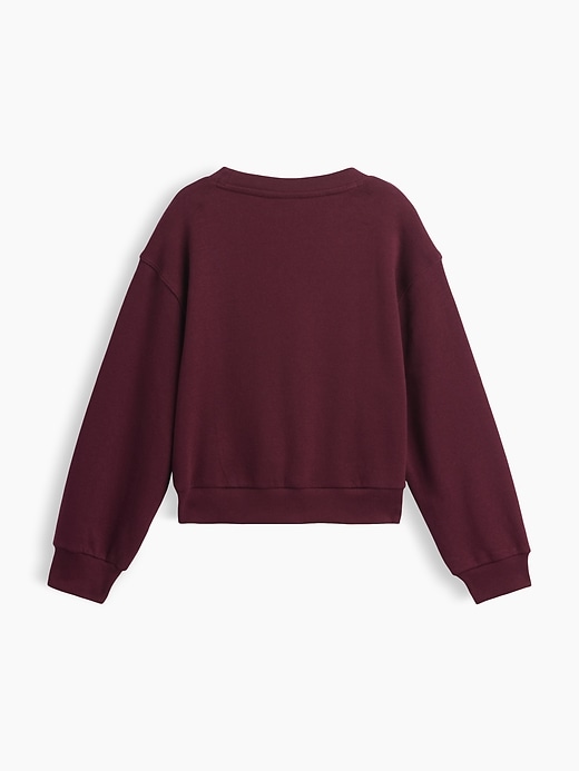 Image number 2 showing, Kids Relaxed Wedge Crewneck Sweatshirt