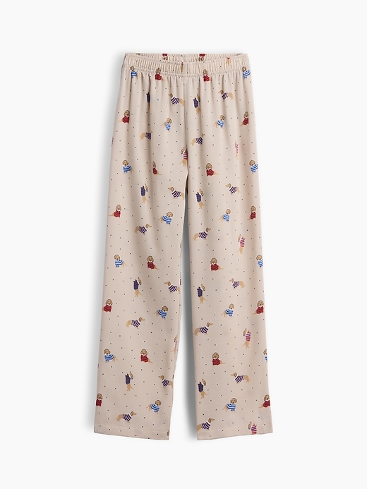 Image number 1 showing, Kids 100% Recycled Flannel PJ Pants