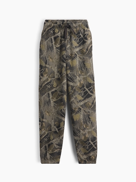 Image number 1 showing, Kids Relaxed Camo Gap Logo Joggers