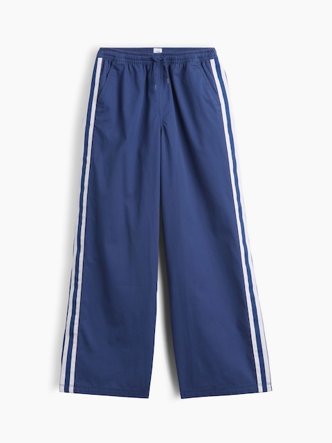 Kids Relaxed Pull-On Twill Track Pants