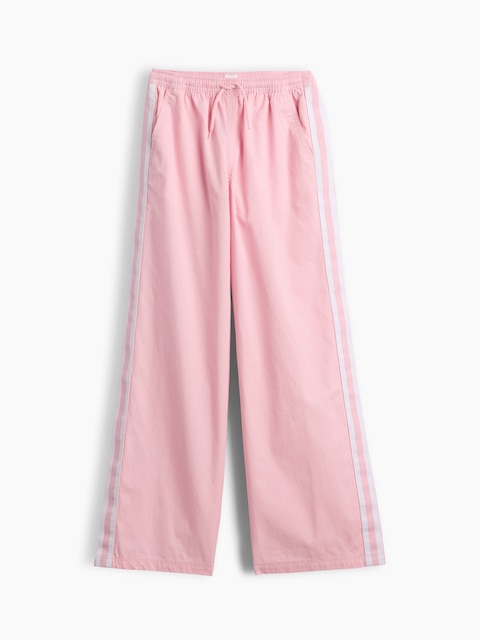 Kids Relaxed Pull-On Twill Track Pants