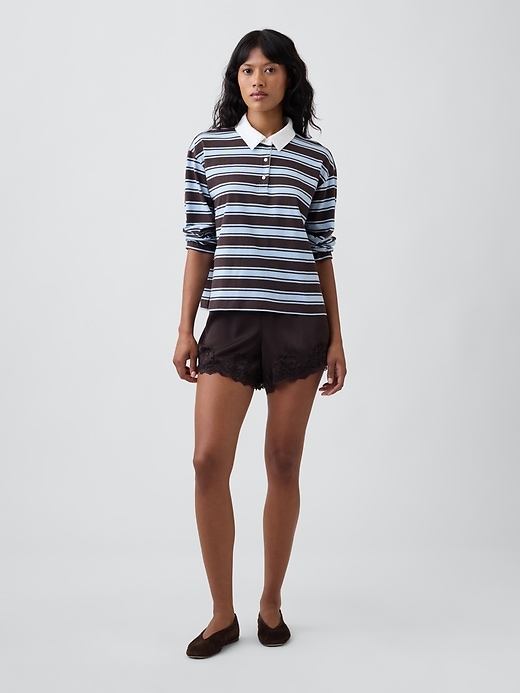 Image number 3 showing, Relaxed Rugby Polo Shirt