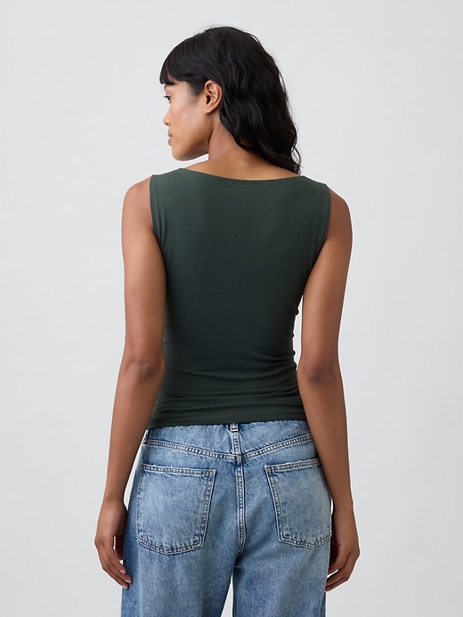 Image number 2 showing, Boatneck Tank Top