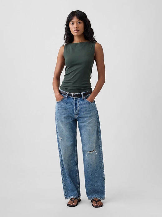 Image number 3 showing, Boatneck Tank Top