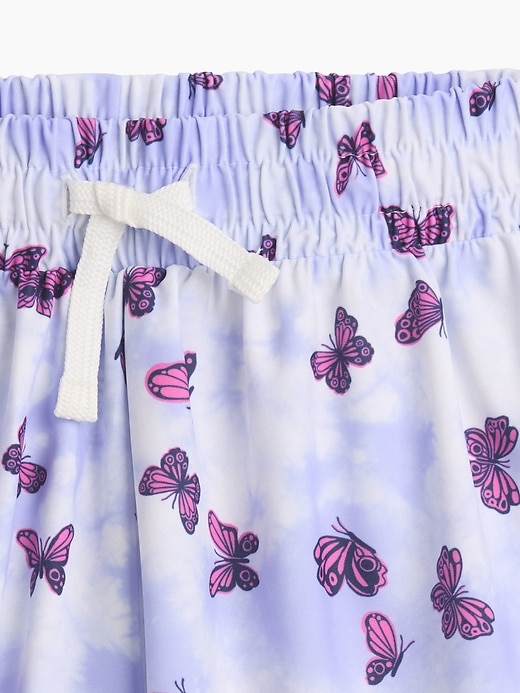 Image number 3 showing, Kids Pull-On Butterfly Shorts
