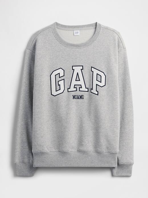 Image number 5 showing, Relaxed Gap City Logo Sweatshirt