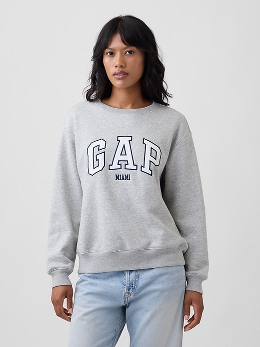 Image number 1 showing, Relaxed Gap City Logo Sweatshirt