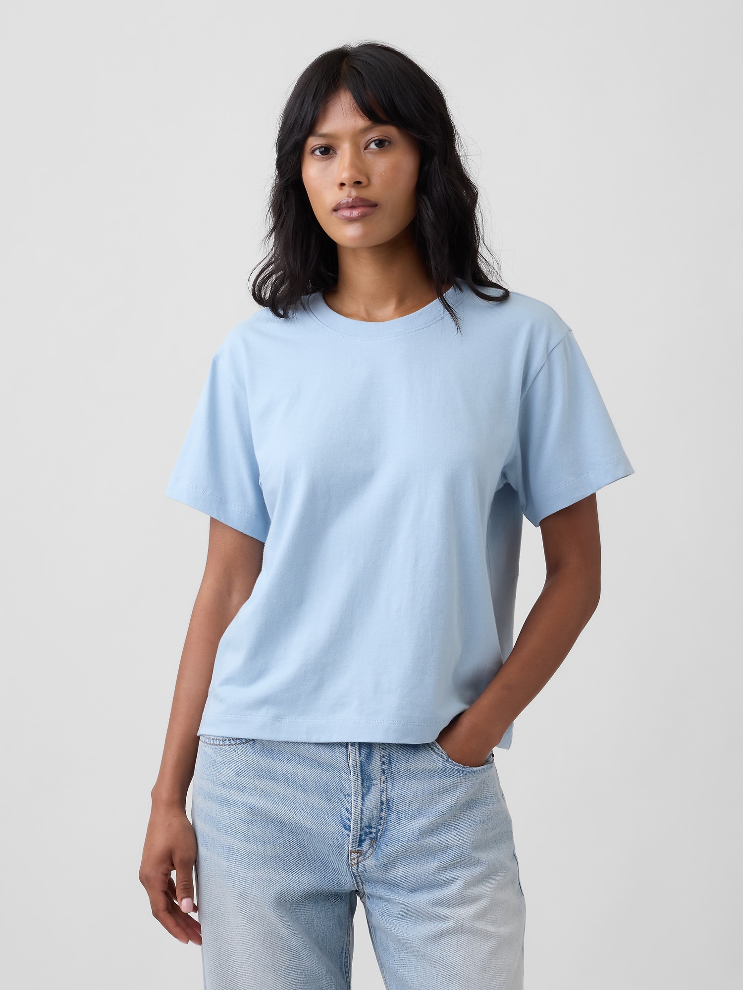 Boxy Crewneck T-Shirt