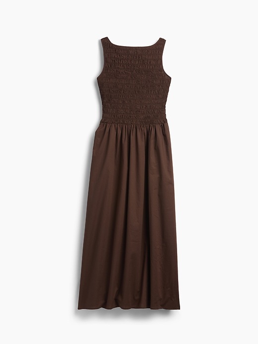 Image number 6 showing, Smocked Boatneck Maxi Dress