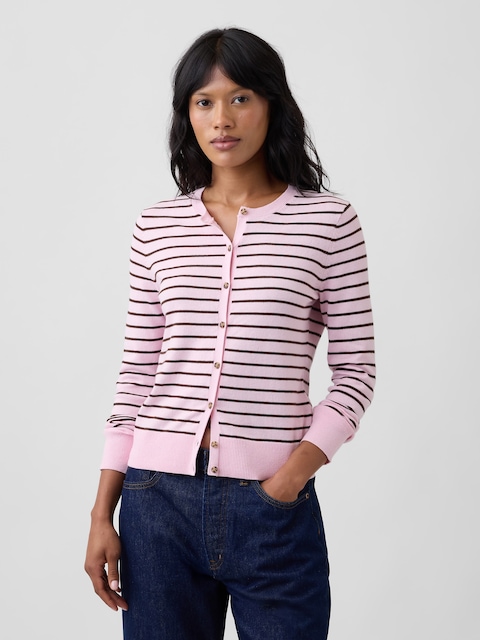 Crewneck Cardigan