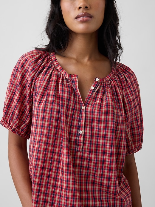 Image number 4 showing, Oversized Puff Sleeve Top