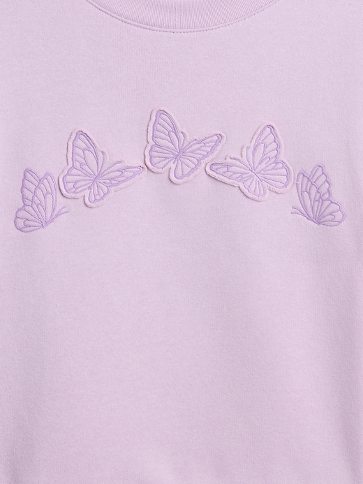 Image number 3 showing, Kids Wedge Crewneck Sweatshirt