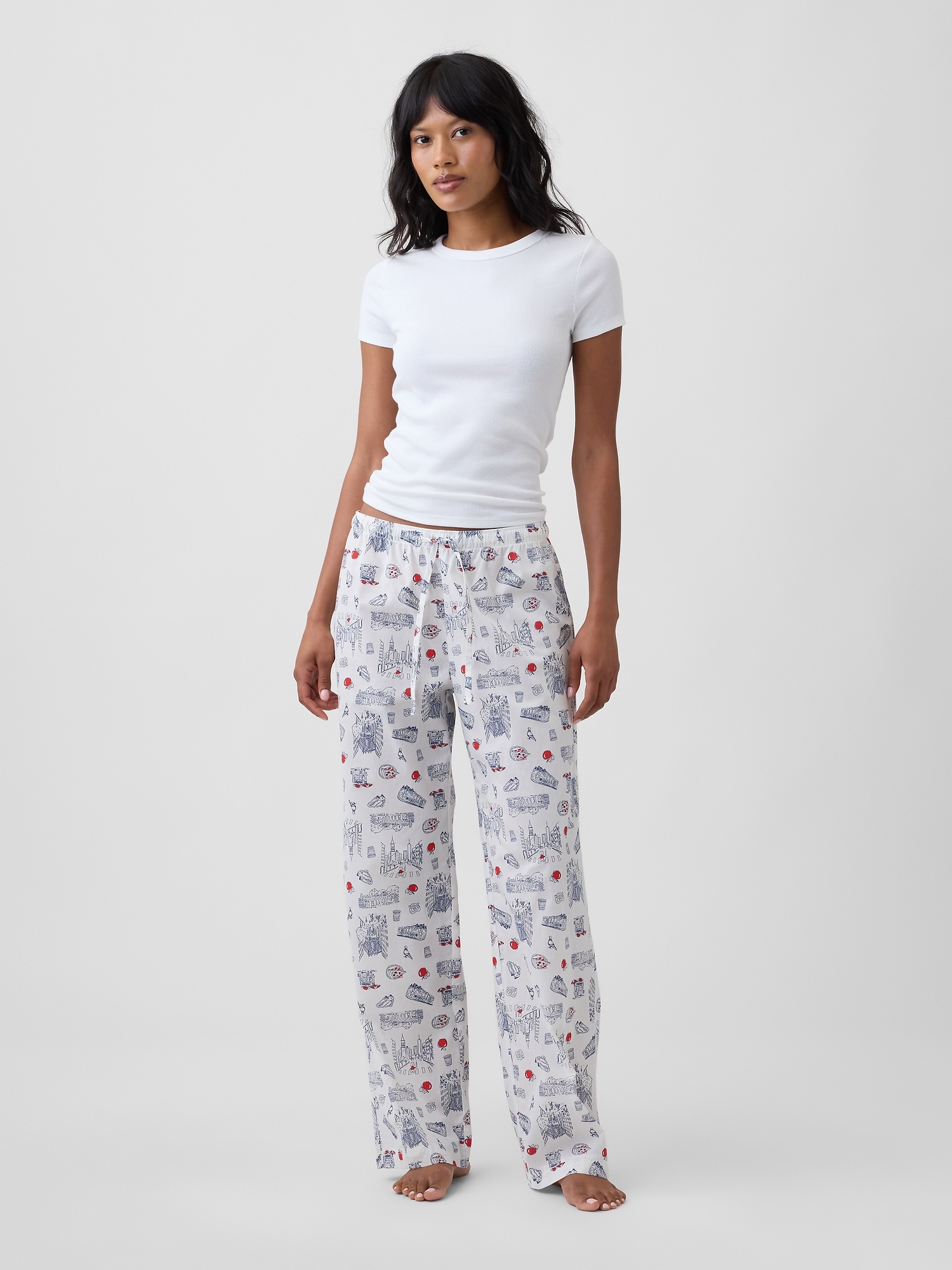 Poplin PJ Pants