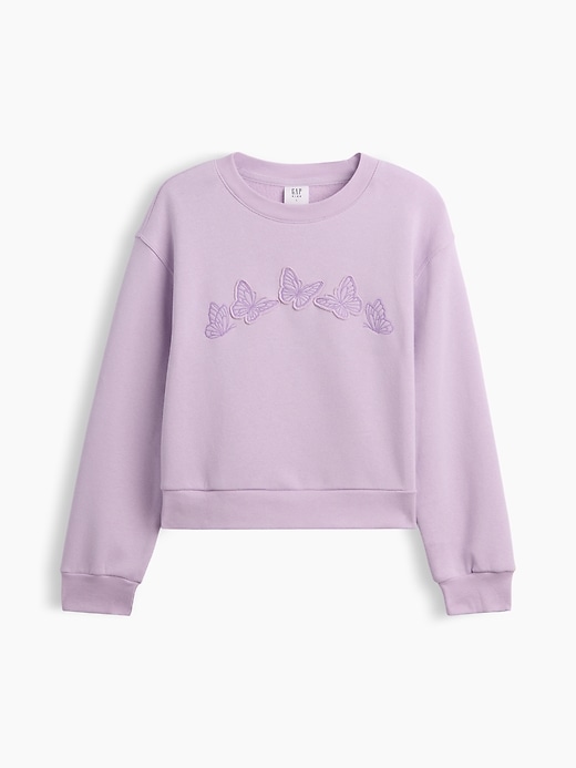 Image number 1 showing, Kids Wedge Crewneck Sweatshirt